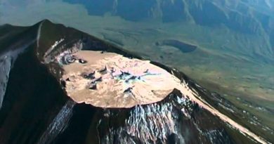 El volcán más raro del mundo