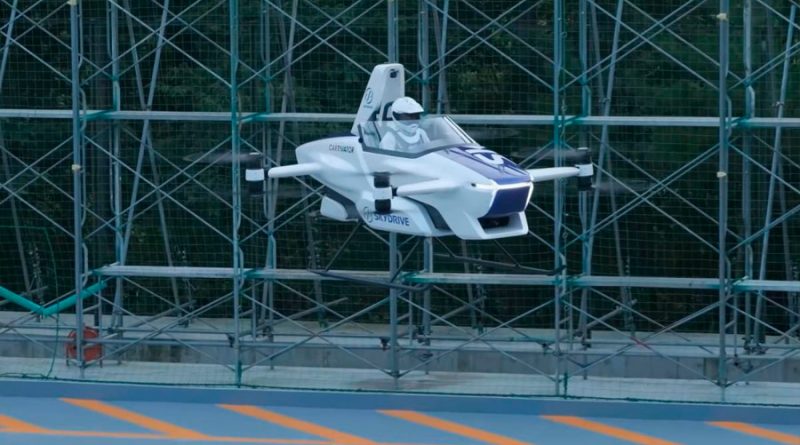Así se defiende en el aire el eVTOL de Toyota, el coche volador eléctrico más compacto del mundo
