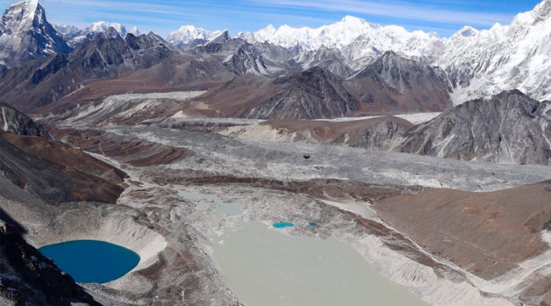 Los lagos glaciares crecen un 50 por ciento desde 1990 por el deshielo