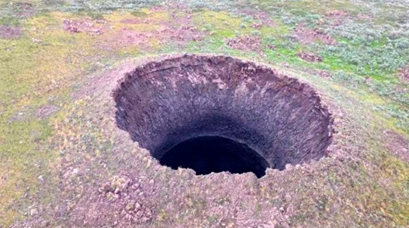 Descubren nuevo cráter con enormes extensiones ubicado en Siberia