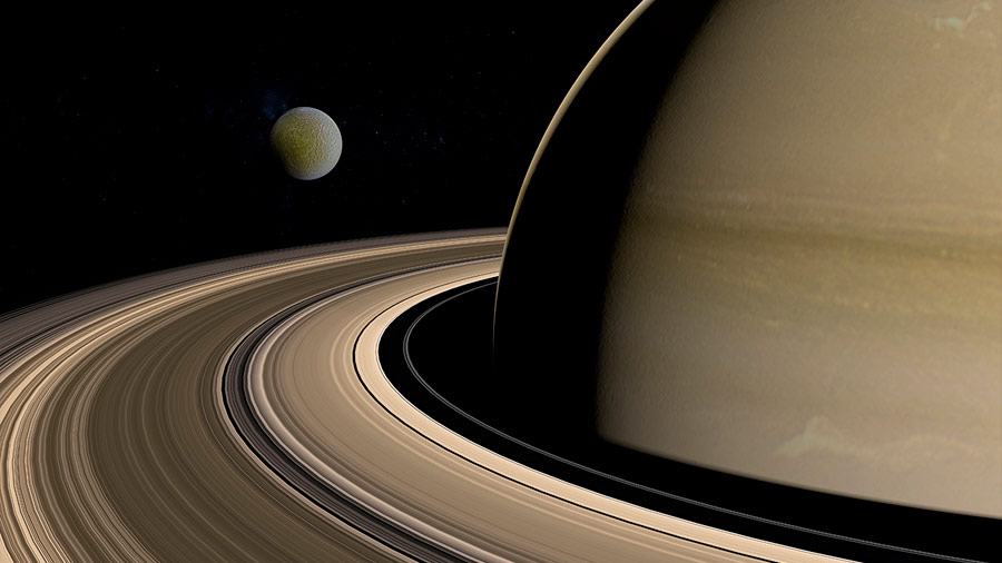 Los anillos de Saturno, fuente de conocimiento del Sistema Solar