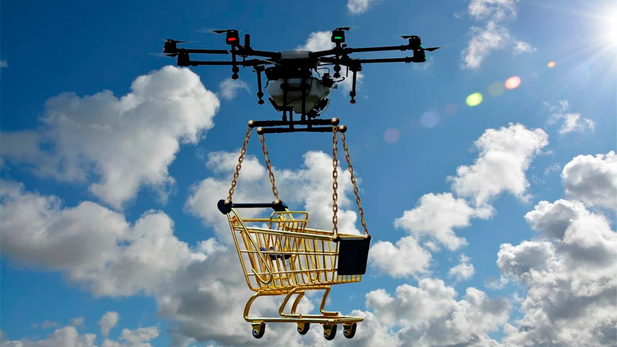 Empresa de envío recibió permiso en EE.UU. para entregar paquetes con drones