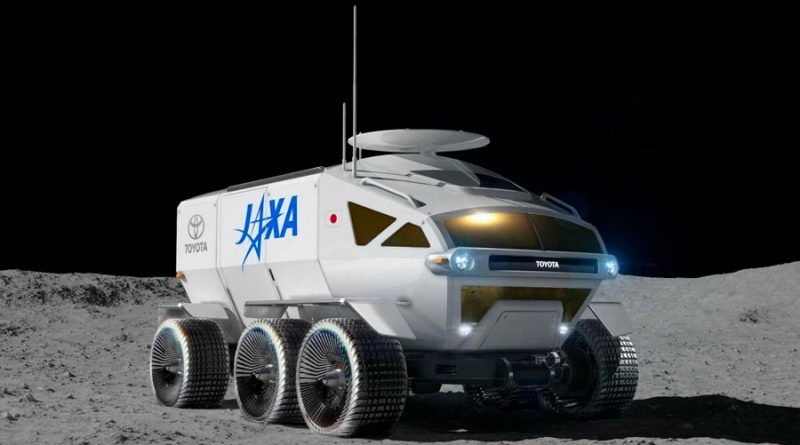 Toyota presenta el primer vehículo lunar tripulado, el Lunar Cruiser, con una autonomía de 10 mil Kms