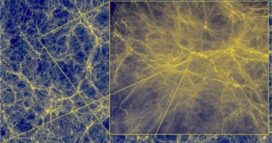 Si pudiéramos ver la materia oscura, así luciría, de acuerdo con científicos