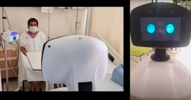 Una robot psicoterapeuta atiende a pacientes con coronavirus en un Hospital mexicano