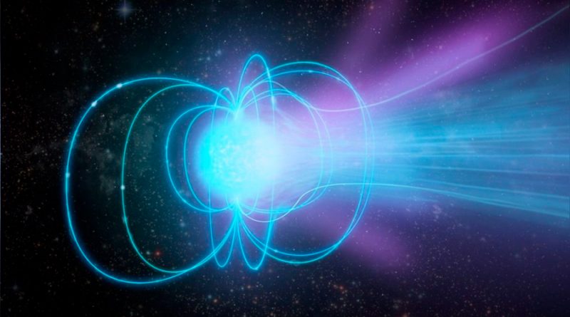 Científicos miden por primera vez la distancia a un magnetar, posible fuente de señales de radio