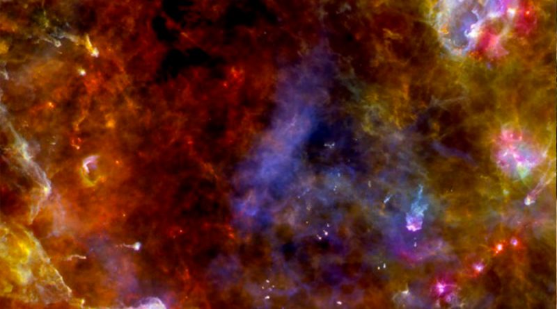 Se prueba que hay agua atrapada en el polvo de estrellas