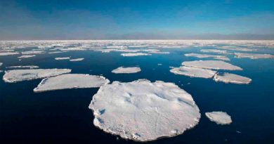 Se derrite el casquete polar ártico; registra su segunda área más baja en 42 años