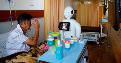Mitra, el robot indio que conecta a los pacientes de hospitales con sus familias