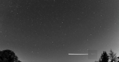 Un meteoroide 'afortunado' roza la atmósfera de la Tierra