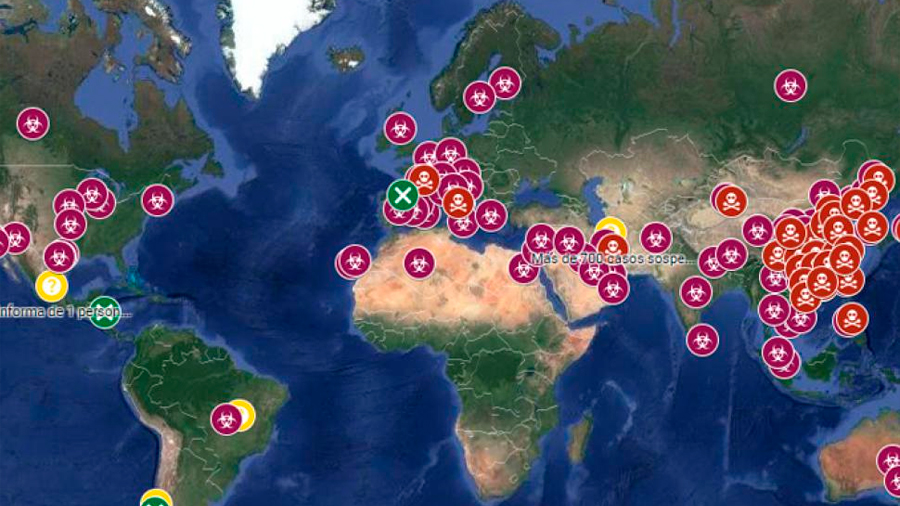 Google Maps muestra dónde están aumentando los casos de coronavirus