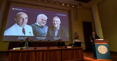 Otorgan el Nobel de Medicina a tres virólogos por el descubrimiento del virus de la hepatitis C