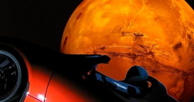 Starman y su Tesla hacen la primera aproximación a Marte