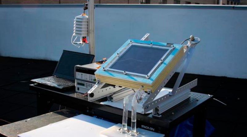 Un sistema alimentado por energía solar extrae agua potable del aire "seco"