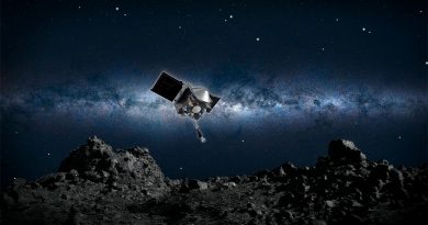 La NASA recoge por primera vez muestras de un asteroide