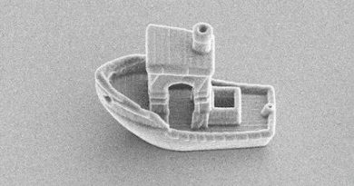 Crean el barco más pequeño de la Tierra: mide un tercio del grosor de un cabello