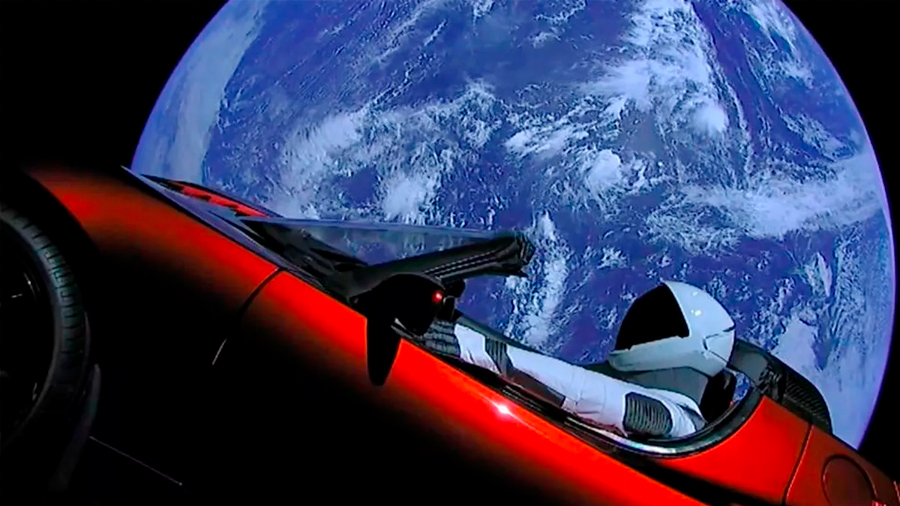 ¿Dónde está el Tesla que Elon Musk lanzó al espacio? Harvard acaba de encontrarlo