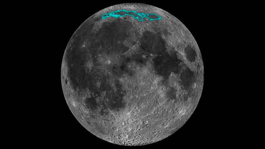 Módulo explorador chino ha recorrido 565 metros de la superficie oscura de la Luna
