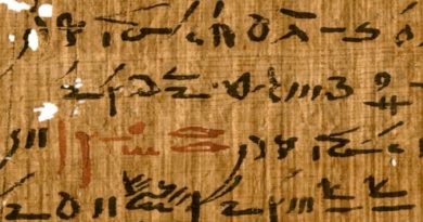 La tinta de los papiros egipcios desvela antiguas prácticas de escritura