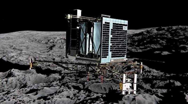La odisea del módulo Philae sobre hielo y rocas del cometa 'Chury'