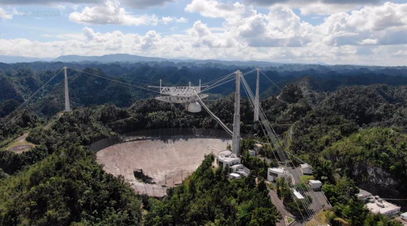 Más de 50 mil firmas piden repensar la demolición del radiotelescopio del Arecibo