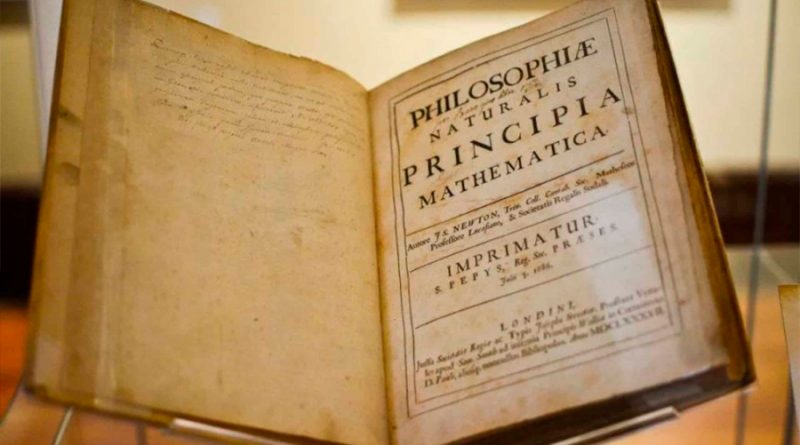 Descubren 200 nuevas copias de Principia, la obra maestra de Isaac Newton