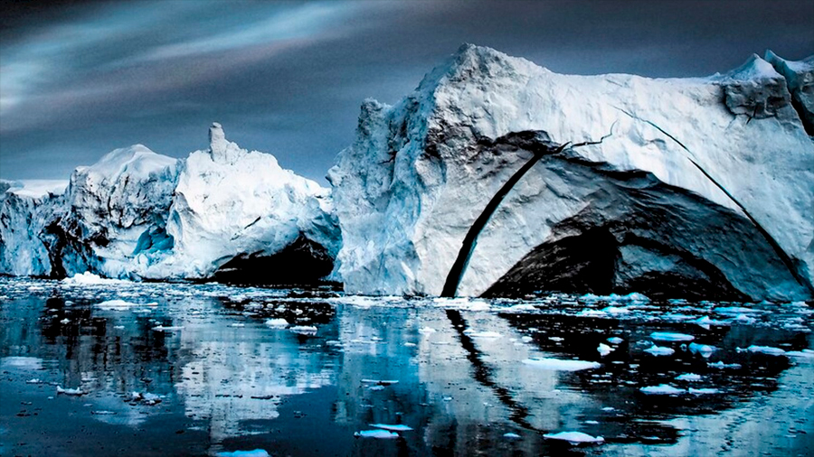 Detectan un posible río de mil kilómetros de largo por debajo de la capa de hielo de Groenlandia