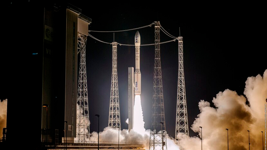 Se desvía y pierde un cohete que transportaba satélites de España y Francia