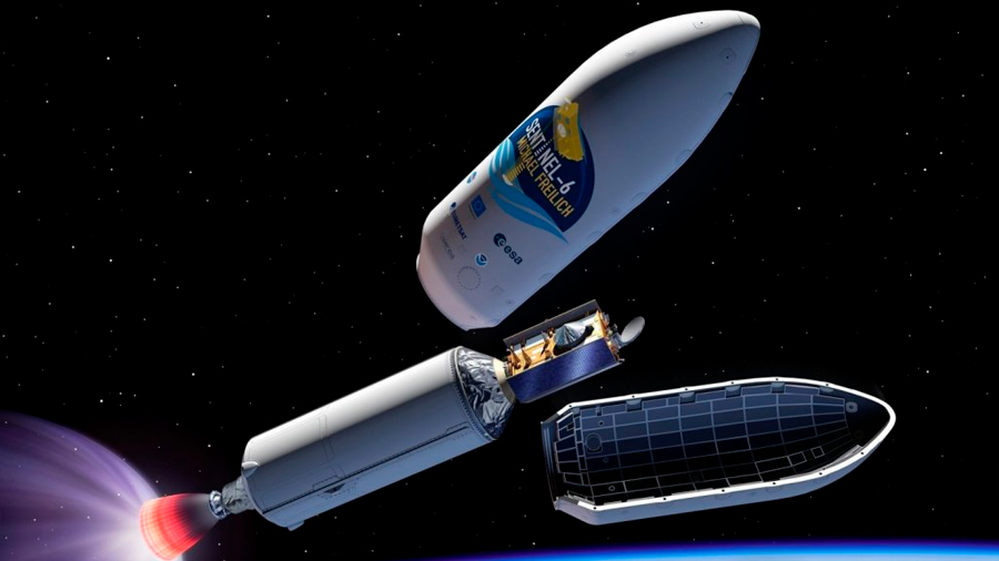 Despega con éxito el satélite Sentinel-6, el vigilante de los océanos