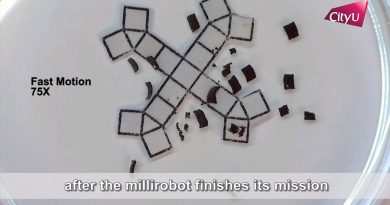 Un espray convierte pequeños objetos inanimados en robots que andan y saltan