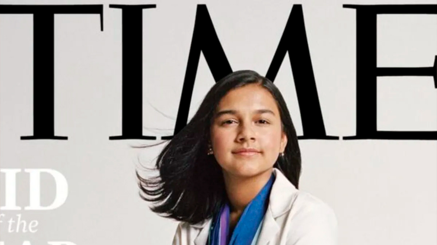 Quién es la primera "Niña del Año" de la revista Time, una joven científica de 15 años