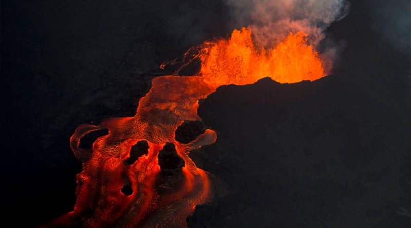 Volcán Kilauea de Hawái tuvo su erupción más grande en años