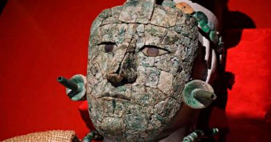 ¡Se resolvió el enigma! UNAM identifica materiales de la máscara de la Reina Roja de Palenque