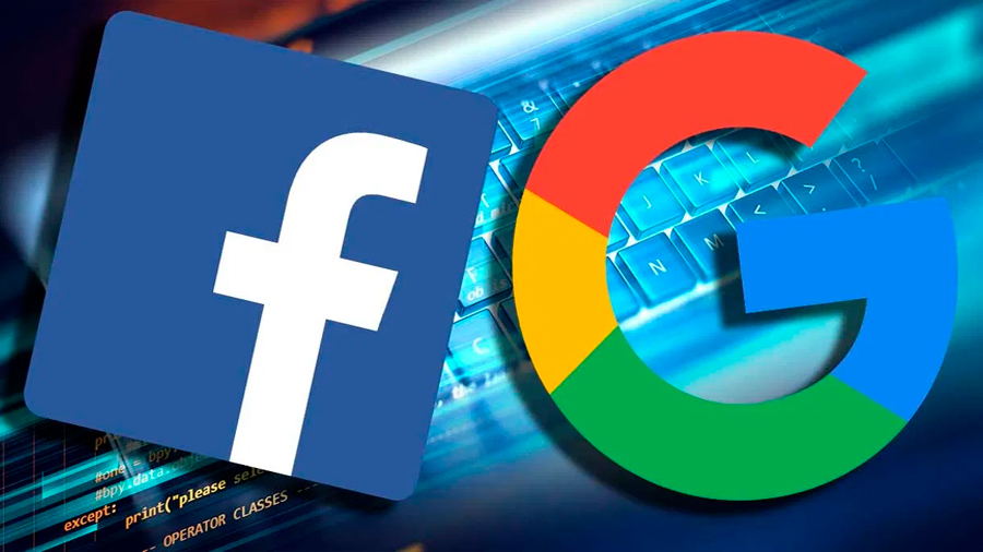 Google y Facebook trabajarán juntos ante posible demanda antimonopolio