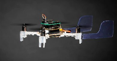Un dron capaz de detectar los olores, no es broma, tiene una antena de polilla en su interior
