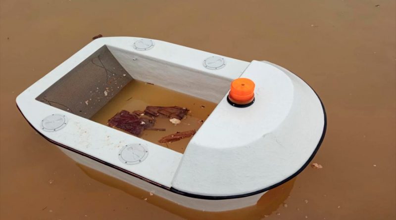 Este robot acuático recoge la basura que nosotros dejamos en el mar