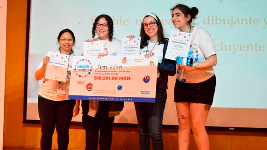 Jóvenes mexicanas triunfan en concurso convocado por UNICEF