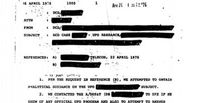 Un archivo de 2,780 páginas de la CIA disponibles para los amantes de los OVNIS