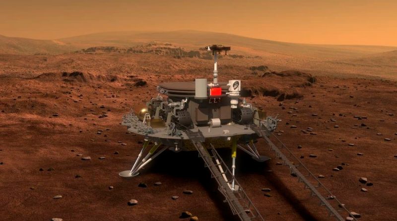 Sonda china entrará en la órbita de Marte en febrero