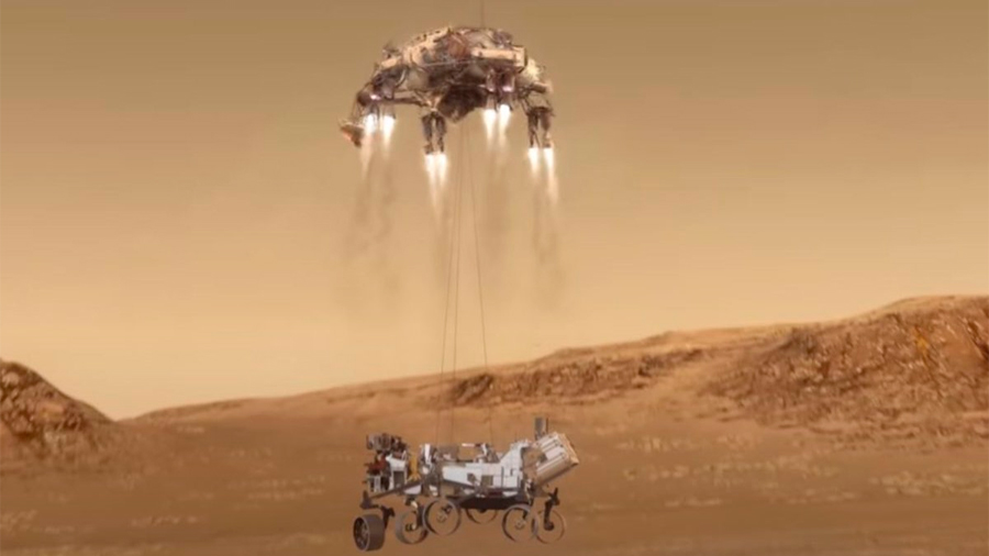 Los 'siete minutos de terror' de Perseverance en Marte