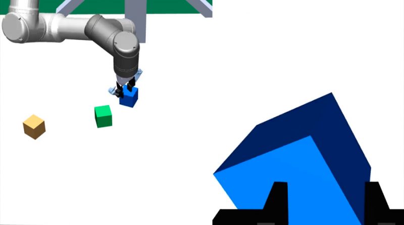 Un brazo robótico virtual logra enseñar a otro a resolver distintas tareas