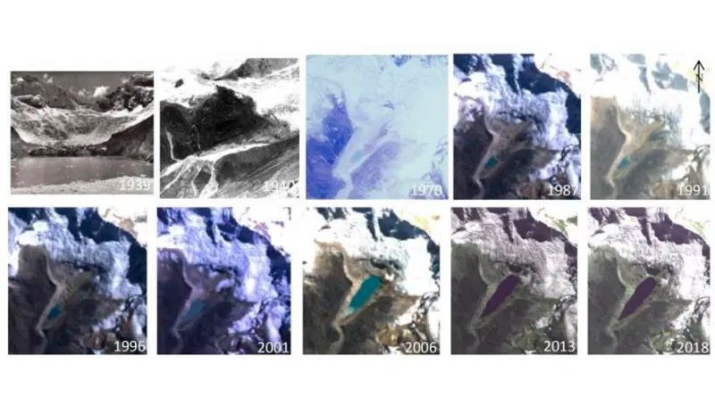 El cambio climático antropogénico derrite el glaciar peruano de Palcaraju