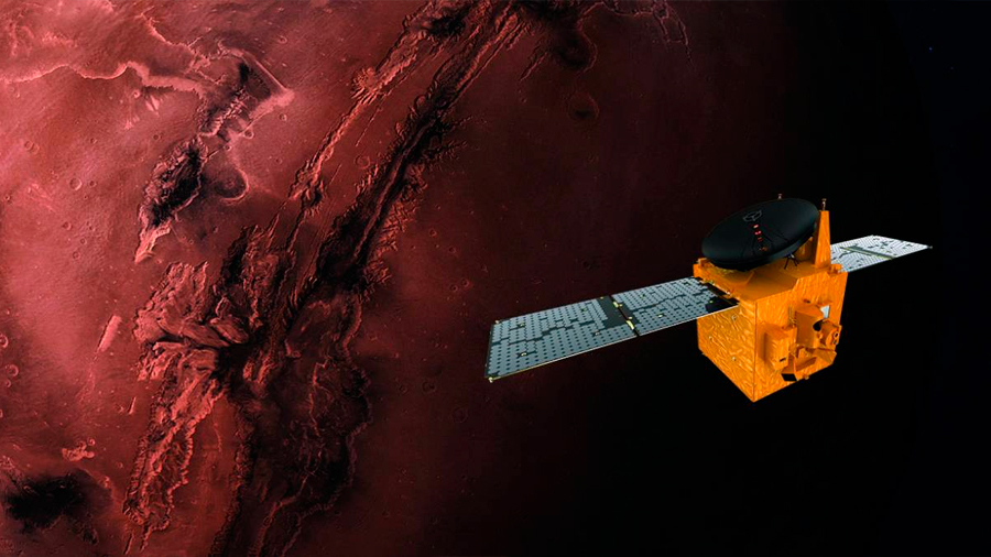 La sonda árabe Hope se enfrenta a su arriesgada llegada a Marte