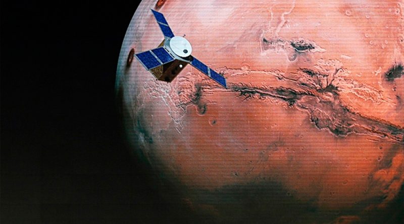 Misión árabe llega a la órbita de Marte