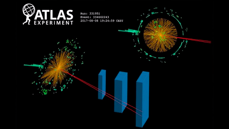 Hallan evidencia de una rara descomposición del bosón de Higgs