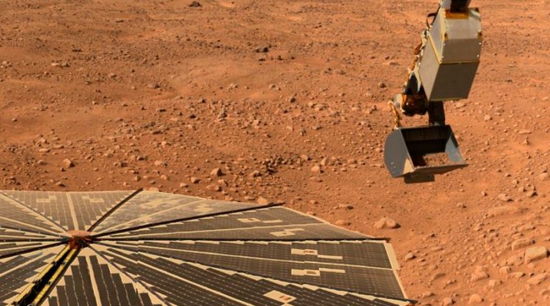 Descubren vapor de agua en la atmósfera de Marte