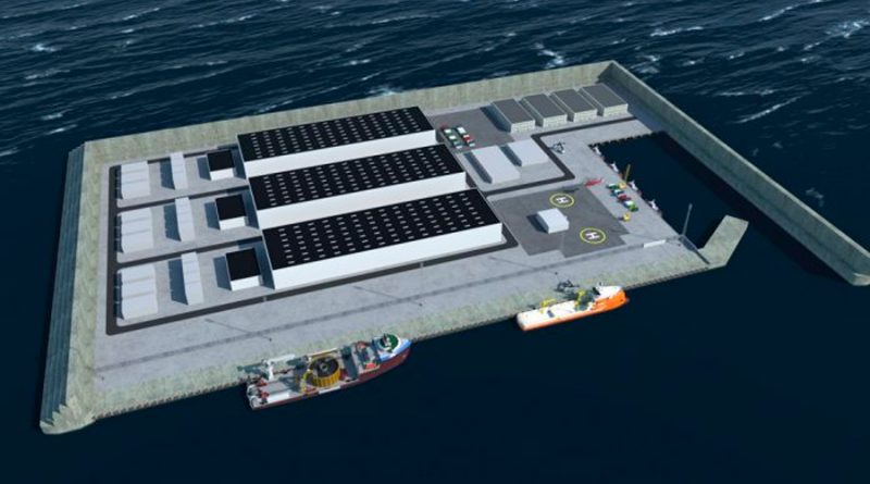 La isla artificial que proporcionará energía a Dinamarca