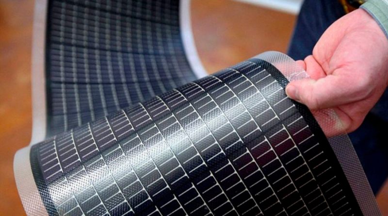 Logran paneles solares flexibles y doblables