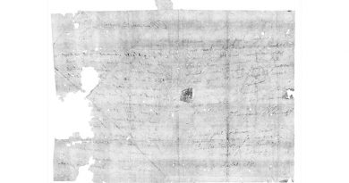 Un escáner dental deja leer una carta secreta de 300 años sin abrirla