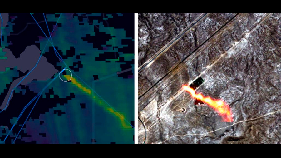 Escapes de metano en gasoductos ya son detectables desde el espacio